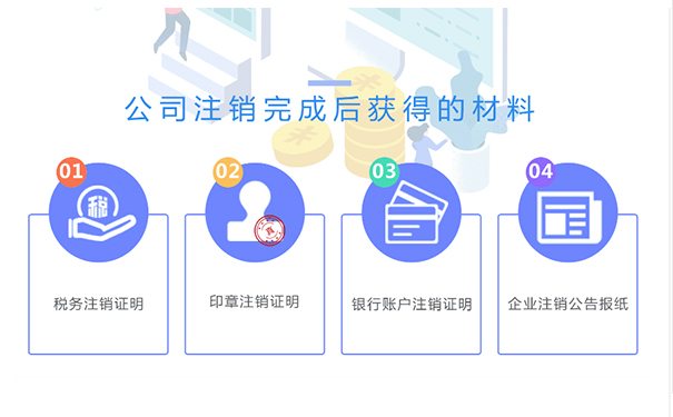鄭州金水區(qū)小規(guī)模公司注銷成功后，你將拿到這些材料